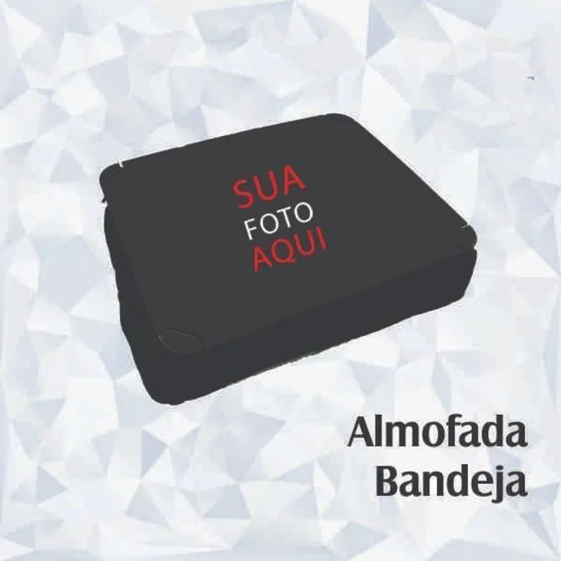 Almofada Bandeja Suporte Notebook Com A Sua Foto - DELUZZ