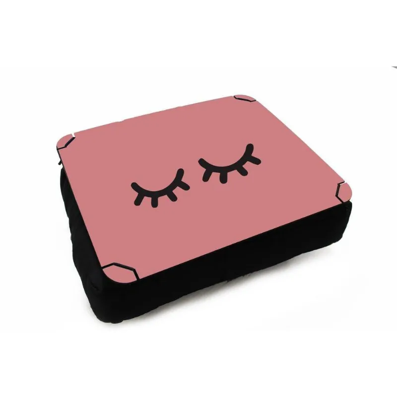 Almofada Bandeja para Notebook Personalizado Bebê Cílios - DELUZZ