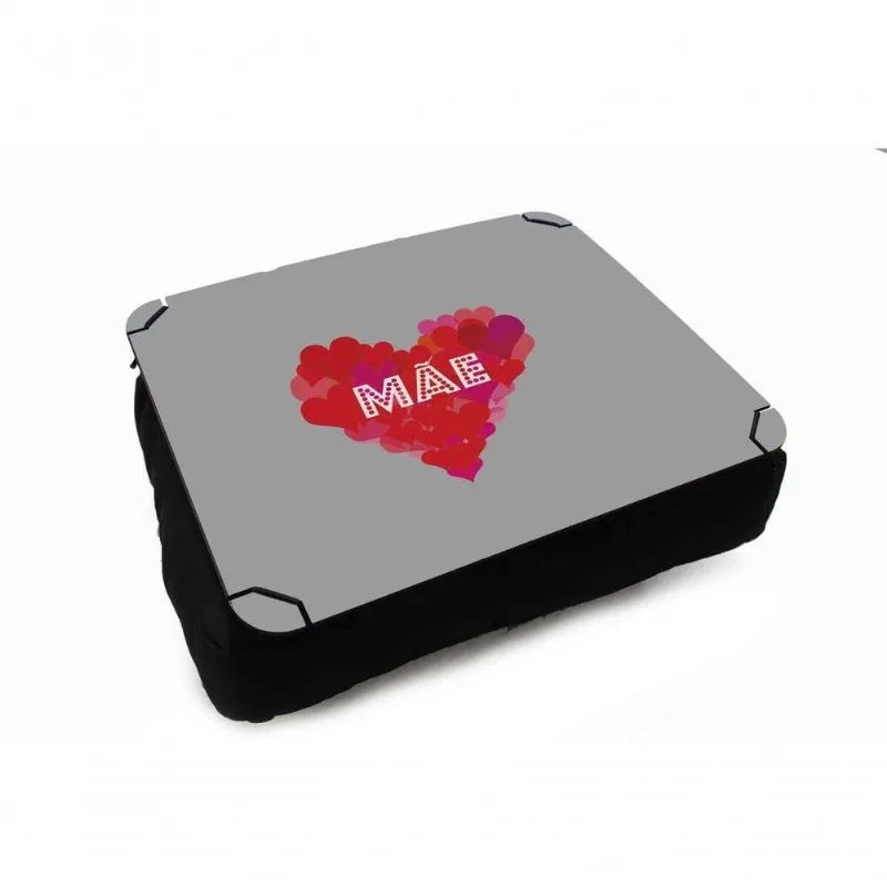Almofada Bandeja Para Notebook Laptop Mãe Corações - DELUZZ