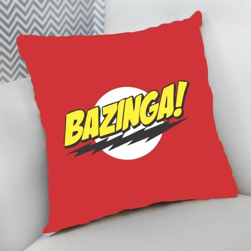 Almofada Cheia com Zíper 40x40 Neoprene Bazinga - DELUZZ