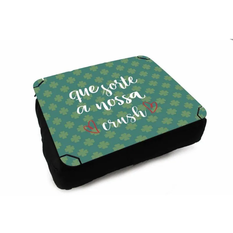 Almofada Bandeja Suporte Notebook Que Sorte A Nossa