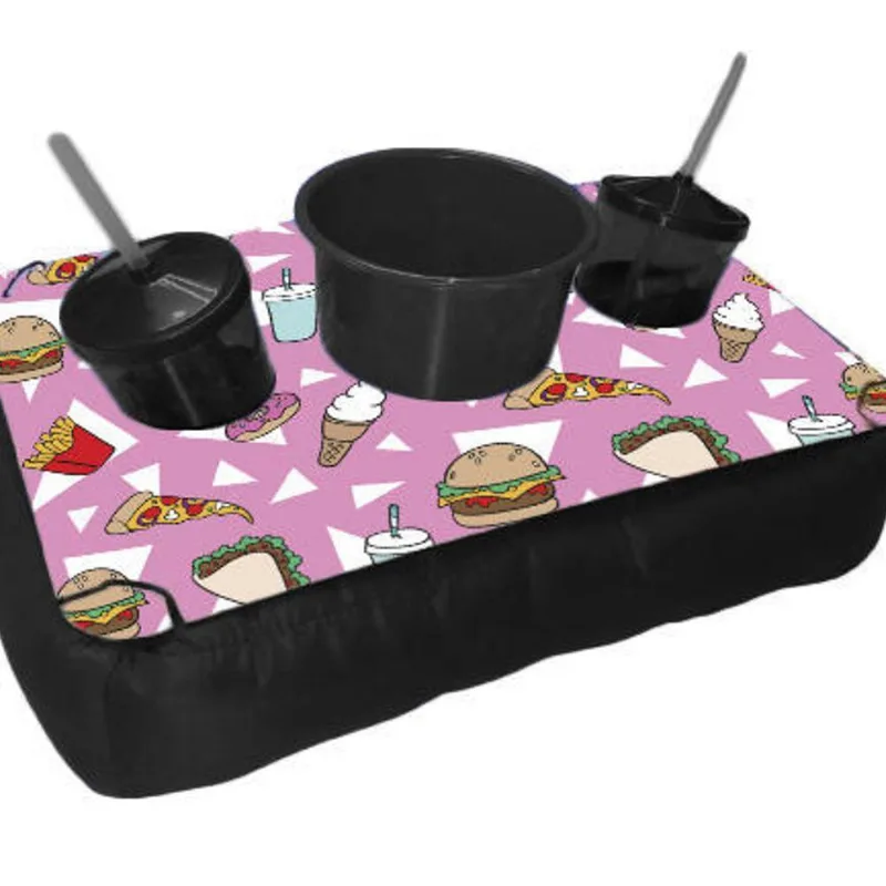 Almofada Bandeja Pipoca Balde E 2 Copos - DELUZZ