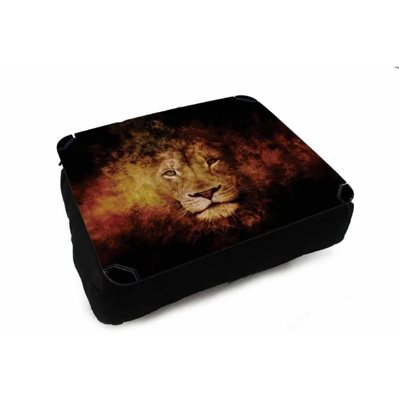 Almofada Bandeja para Notebook Leão Fogo - DELUZZ