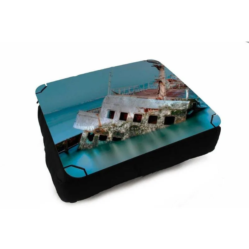 Almofada Bandeja para Notebook Navio Náufragado - DELUZZ