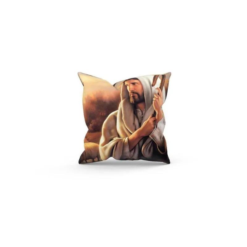 Almofada Decorativa Jesus Bom Pastor - DELUZZ