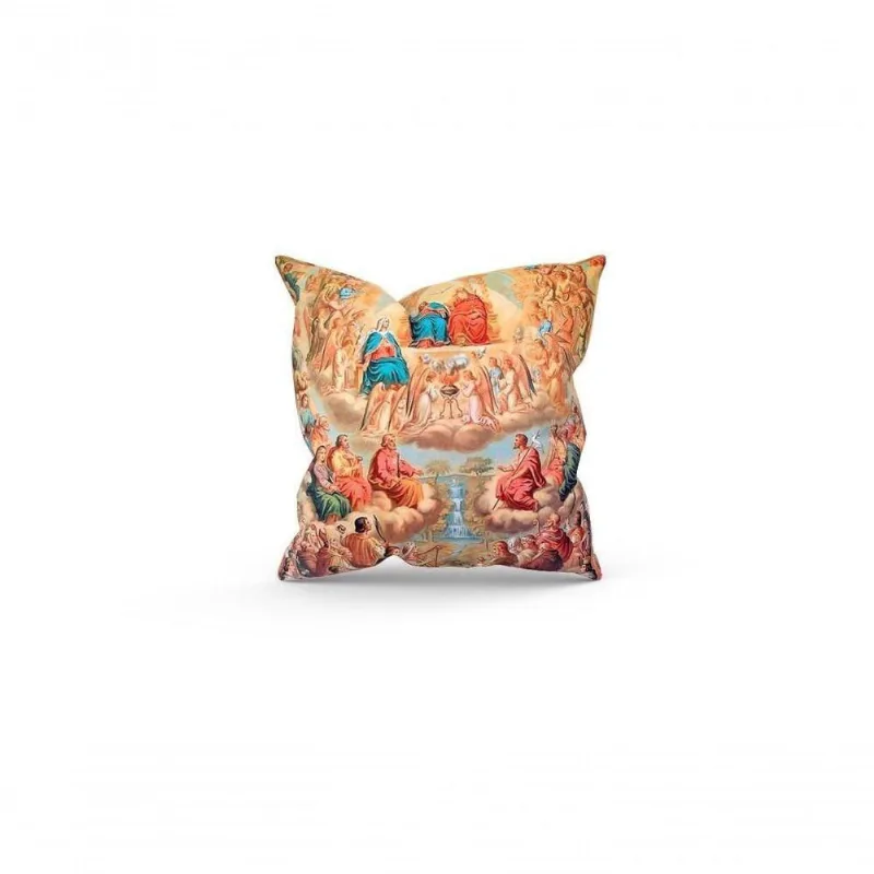 Almofada Cheia C/ Zíper 40X40 Reunião Todos Os Santos - DELUZZ