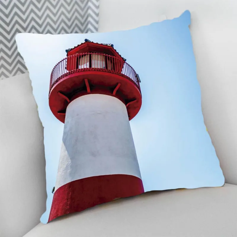 Almofada Decorativa Faról Vermelho - DELUZZ