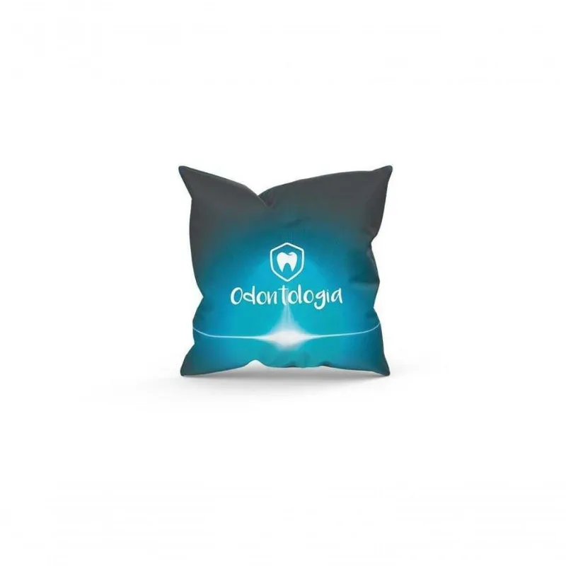 Almofada Decorativa Cheia C/ Zíper 25X25 Odontologia