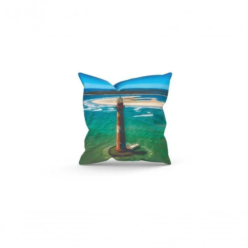 Almofada Decorativa Cheia C/ Zíper 25X25 Faról Ilha - DELUZZ