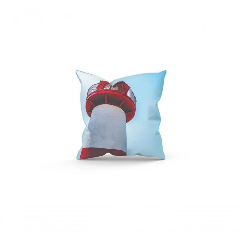 Almofada Decorativa Cheia C/ Zíper 25X25 Faról Vermelho - DELUZZ