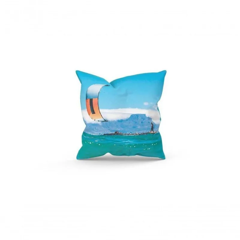 Almofada Decorativa Cheia C/ Zíper 25X25 Kitesurf - DELUZZ