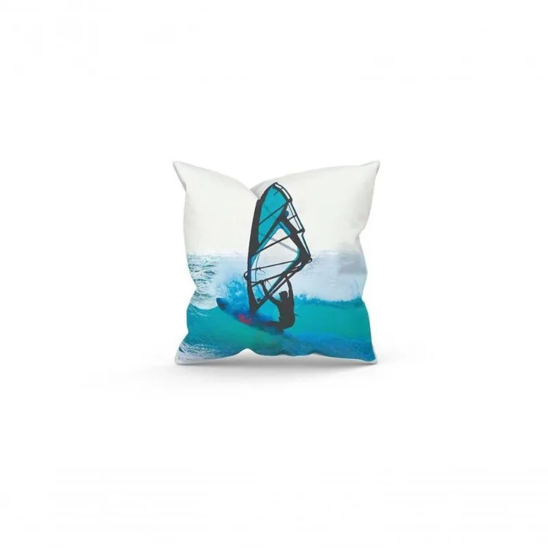 Almofada Decorativa Cheia C/ Zíper 25X25 Windsurf