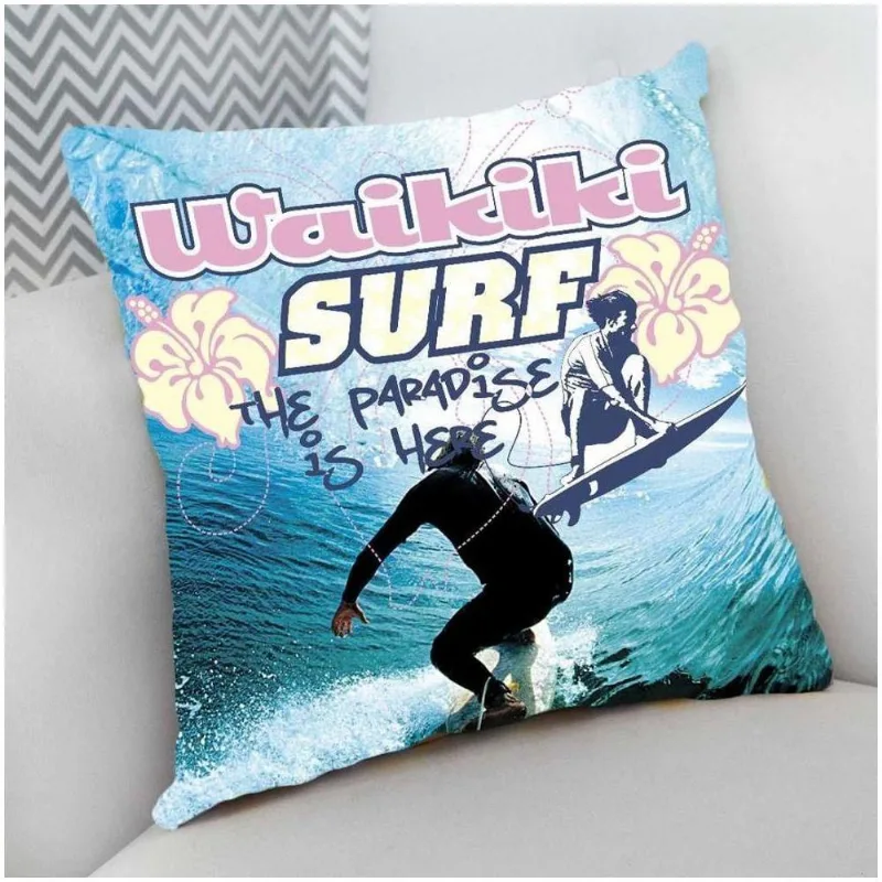 Almofada Decorativa Cheia Surf Waikiki - DELUZZ