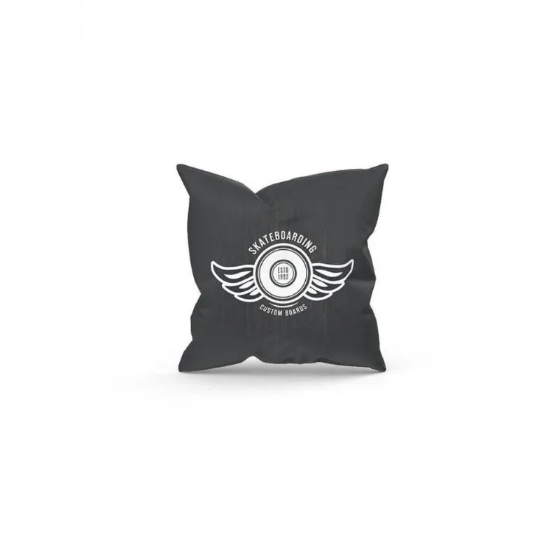 Almofada 25X25 Personalizada Skate Skate Logo Comasas - DELUZZ
