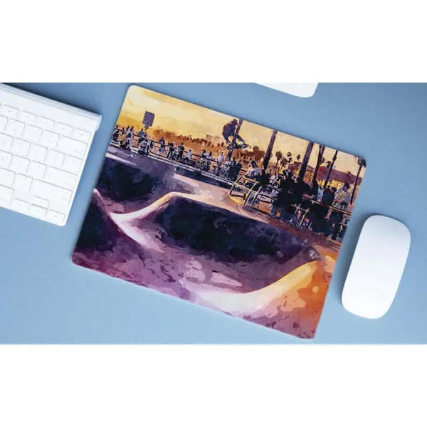 Mouse Pad Emborrachado Personalizado Grande Skate Pista Skate - Não Disponível - Computadores E Informática
