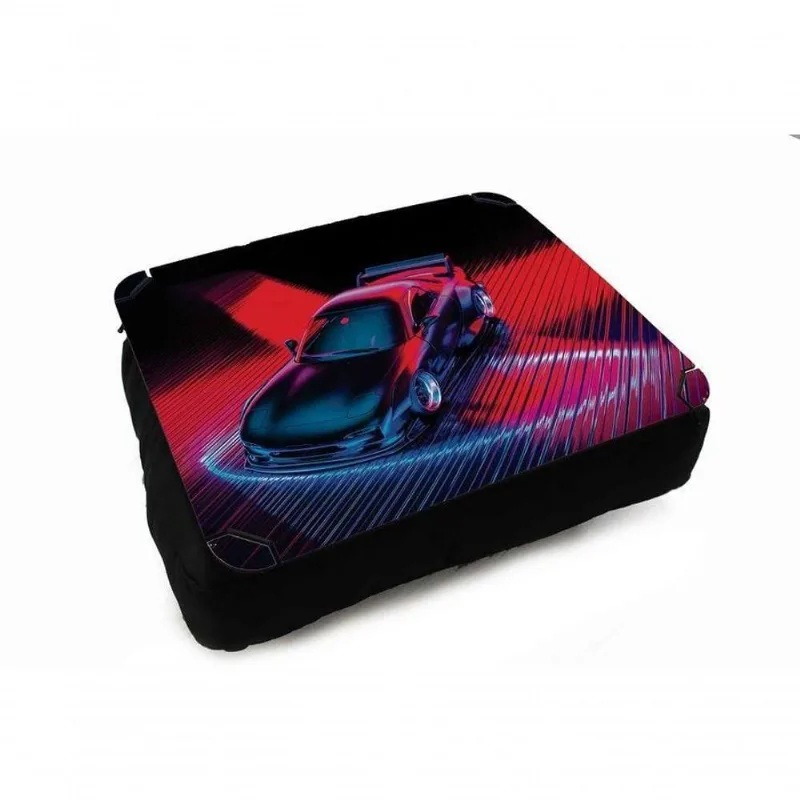Almofada Bandeja Para Notebook Laptop Tunnig Neon Vermelho