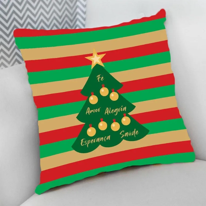 Almofada 40X40 Estampas Desejos Natalinos - DELUZZ