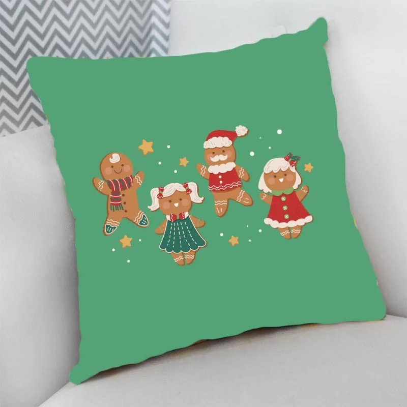 Almofada Estampas Biscoitos Natalinos - DELUZZ