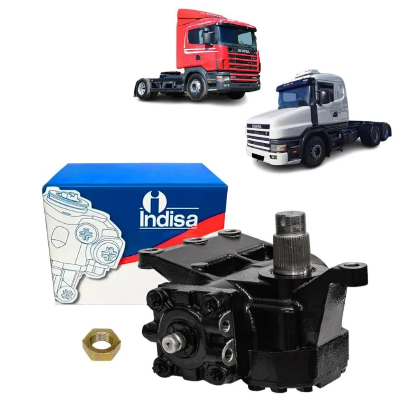 Caixa Setor Hidráulica Nova Sistema Tas 85 Scania 124 r/p/g