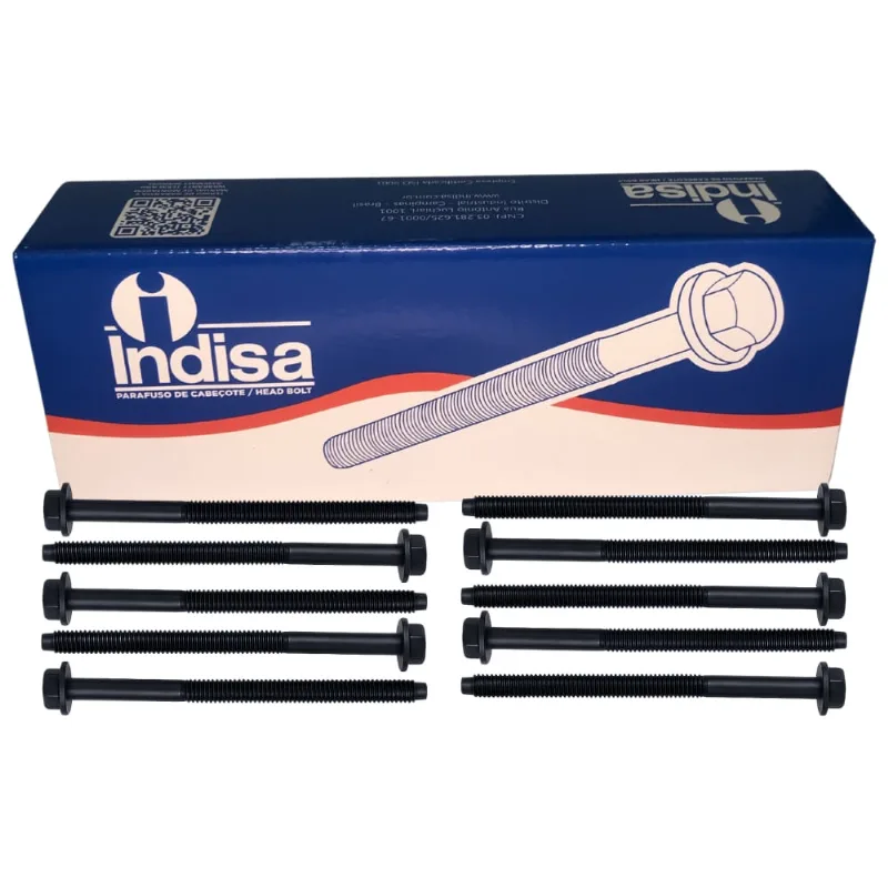 Jogo Parafuso Cabeçote Fox Gol Golf Polo Up 1.0 12v Flex