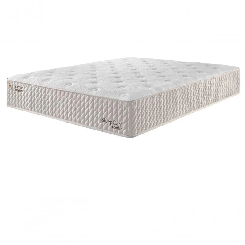 Colchão King Mola Ensacada com Látex D28 193x203CM Antialérgico Latex Foam - OUTRAS - Colchões