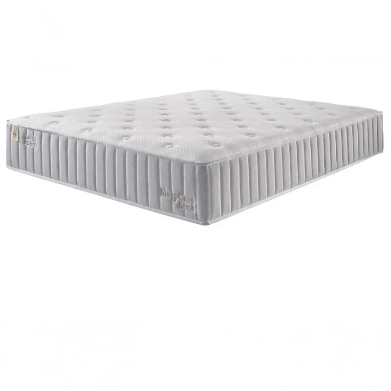 Colchão Casal Mola Sleep Care Firme D33 com Molas Ensacadas 138x188CM Branco Latex Foam - OUTRAS - Colchões