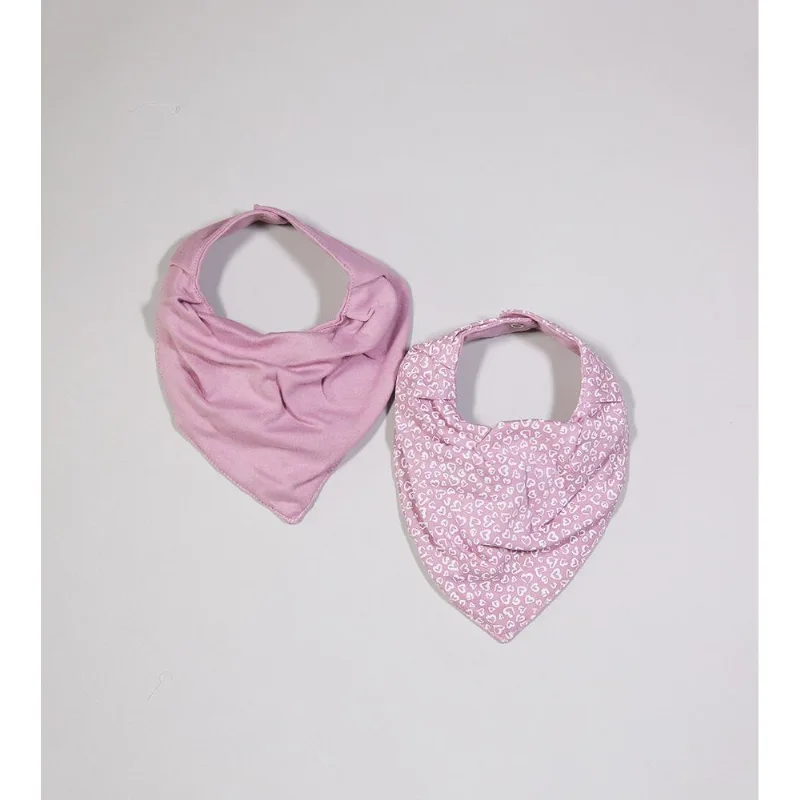 Babador Bandana Estampado com 2 Unidades Aninha Aninha