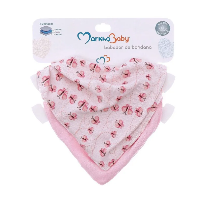 Babador Bandana 2 Unidades Borboleta Borboleta