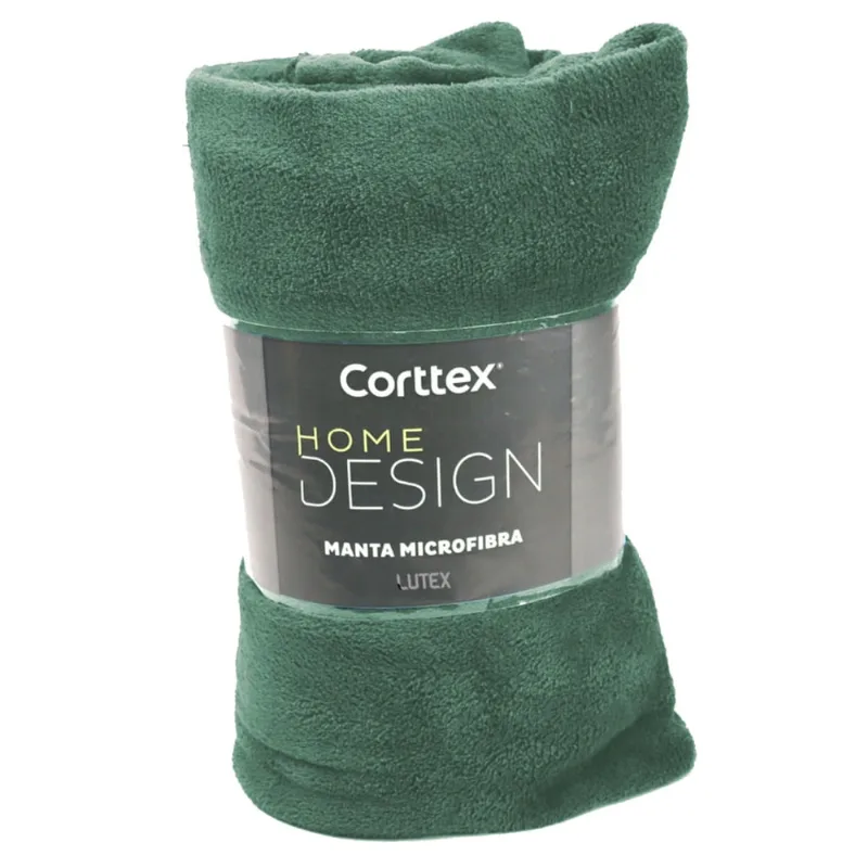 Cobertor Microfibra Casal King Manta Coberta Corttex Home Design Antialérgico Super Macio 2,20x2,40 - Corttex