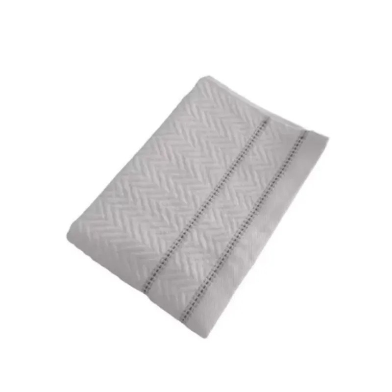 TOALHA BANHO JACQUARD CHEVRON 0,70 X 1,40 BRANCO