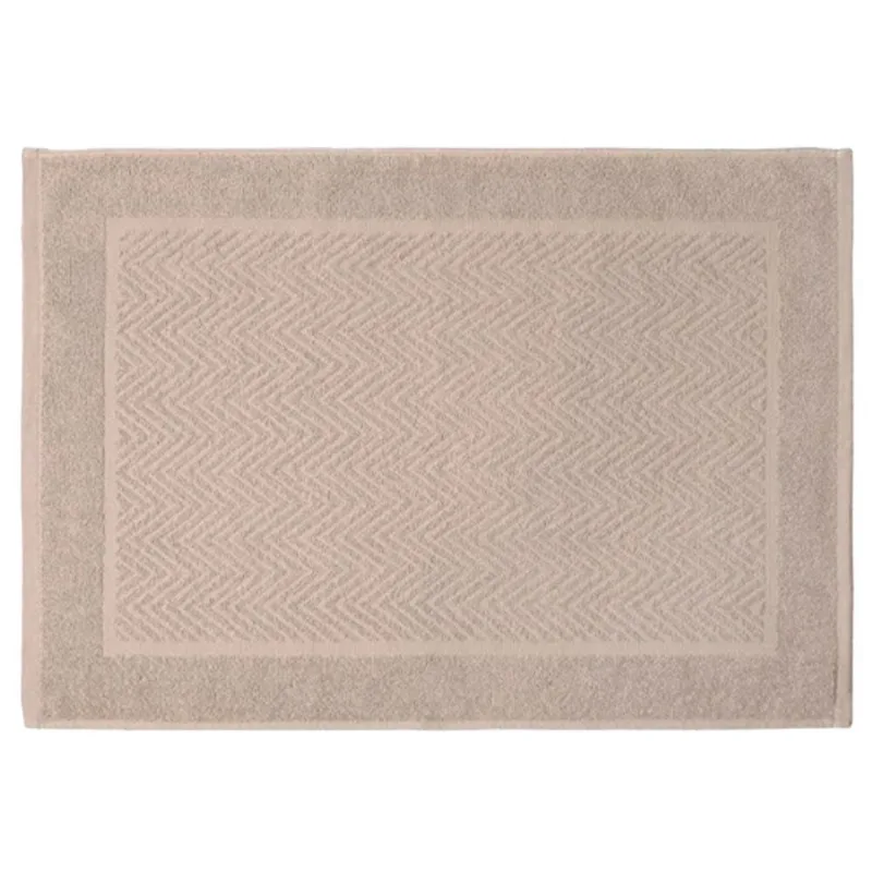 Toalha De Piso Corttex Mykonos Bege 50X70cm (MP) - Corttex