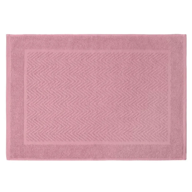Toalha De Piso Corttex Mykonos Rosa 50X70cm (MP)