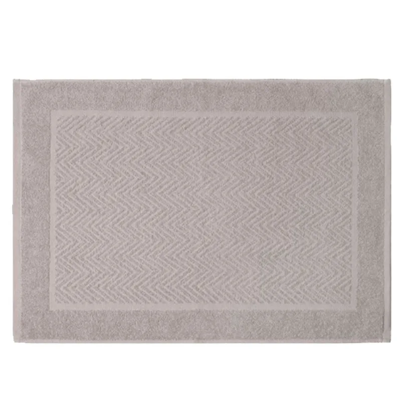 Toalha De Piso Corttex Mykonos Cinza 50X70cm (MP) - Corttex