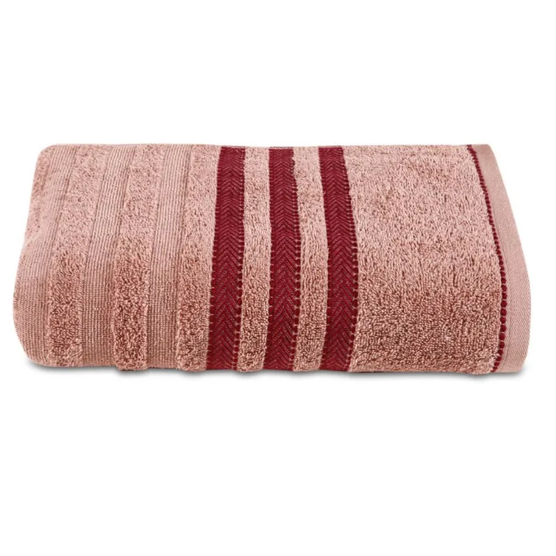 Toalha De Banho Jacquard Asti Corttex - Rosa - Corttex