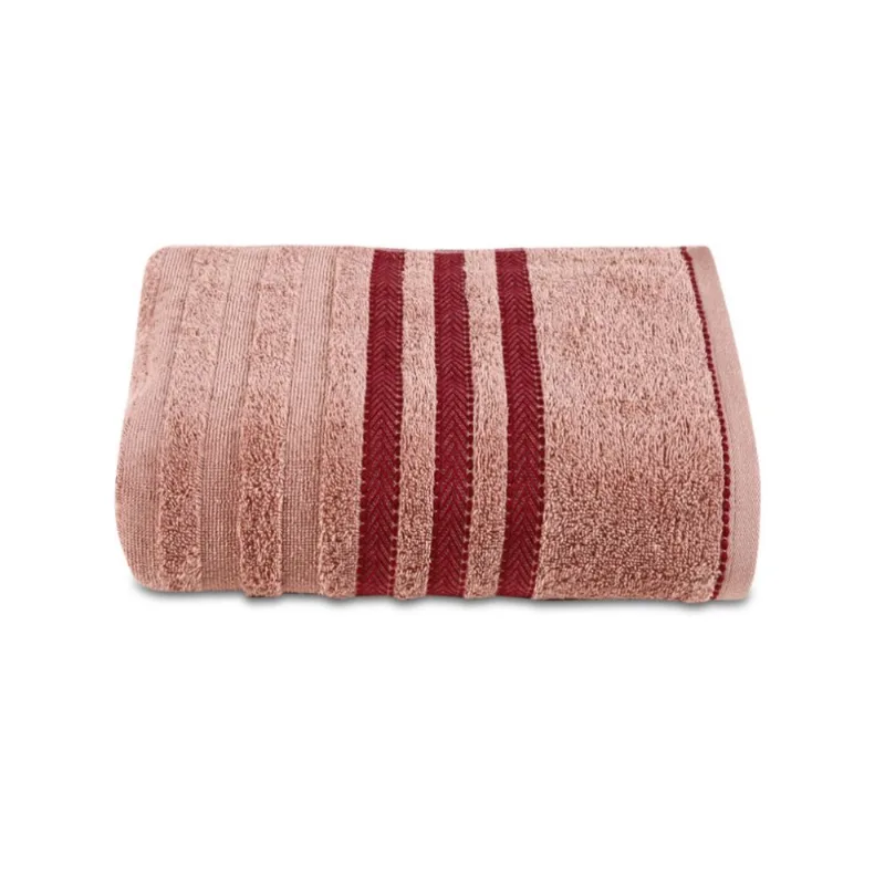 Toalha De Rosto 96% Algodão Jacquard Asti Corttex - Rosa - Corttex