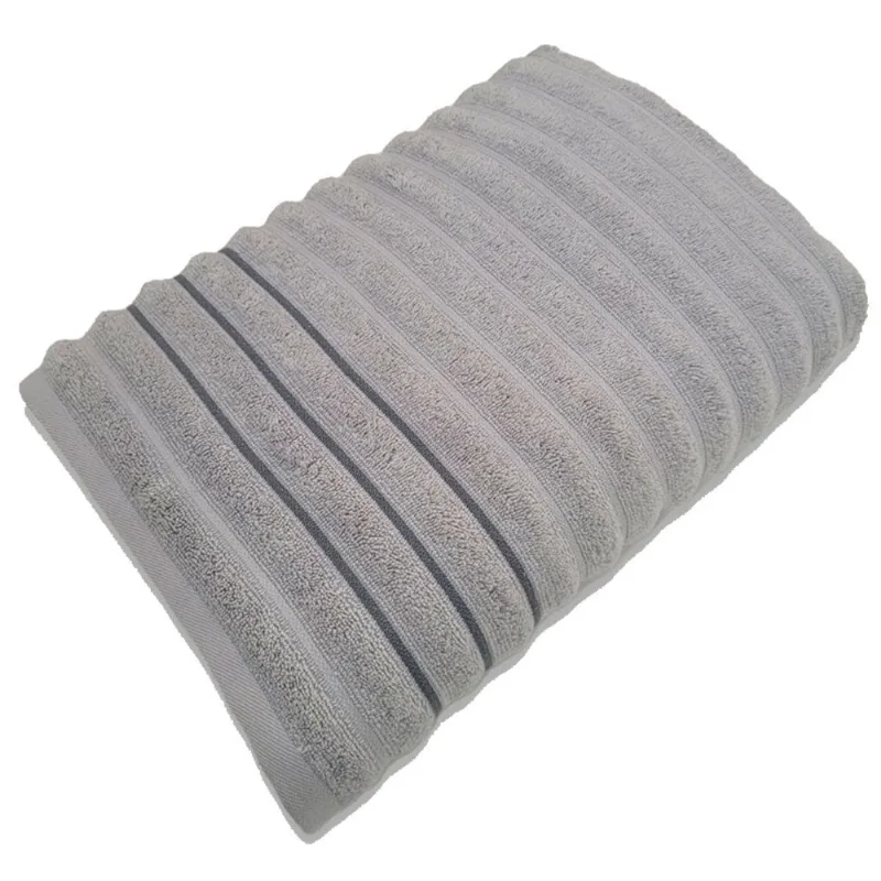 Toalha De Banho Corttex Wave Cinza 70X140cm (MP) - Corttex