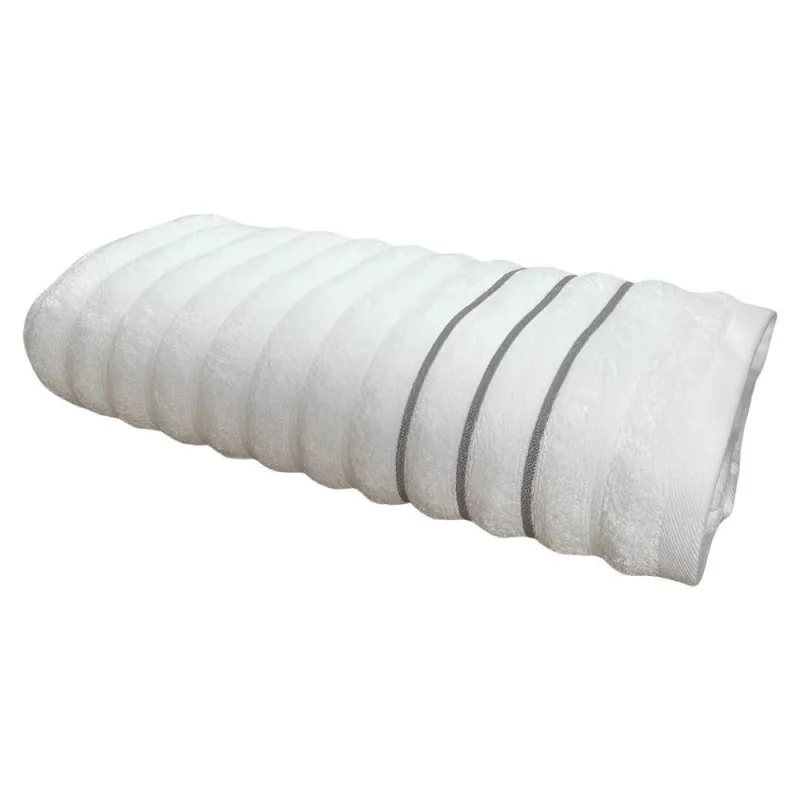 Toalha de Banho Wave 100% Algodão 450g-m² Felpuda Branco Corttex - Corttex