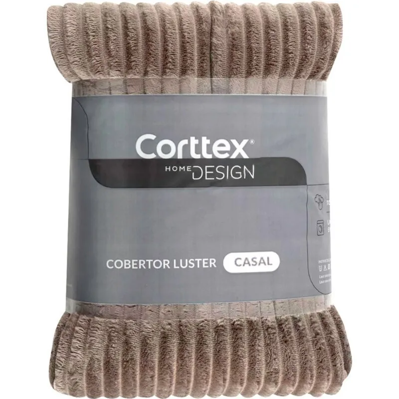 Cobertor Luster Corttex Casal un - Corttex