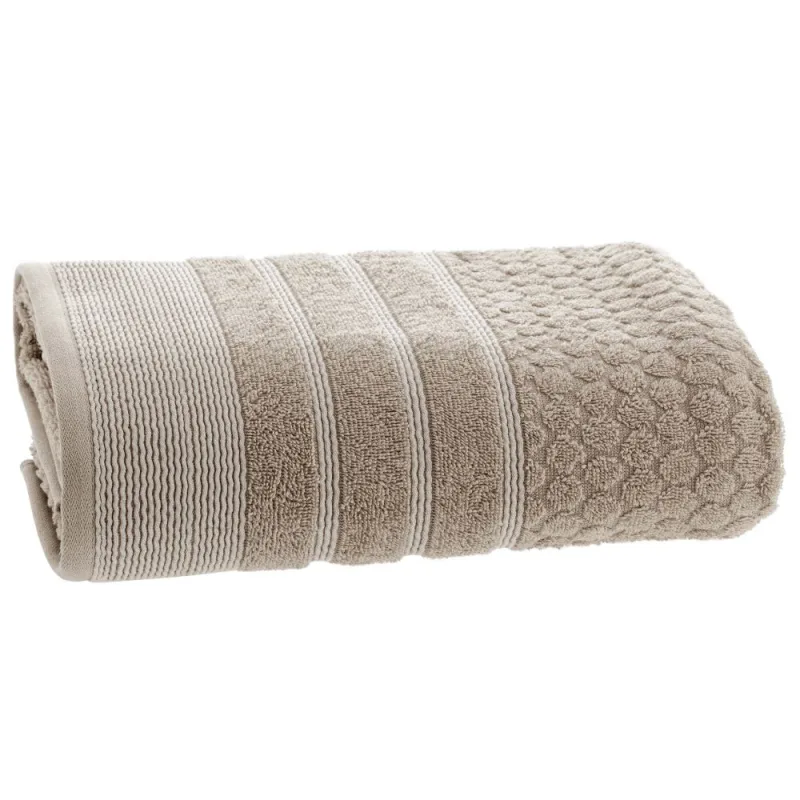 Toalha de Rosto Treviso Corttex 50x70cm 450 g/m² Bege - Corttex