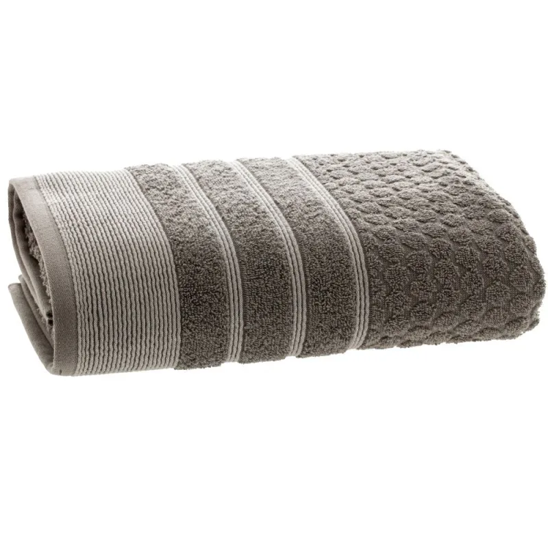 Toalha de Rosto Treviso Corttex 50x70cm 450 g/m² Cinza - Corttex
