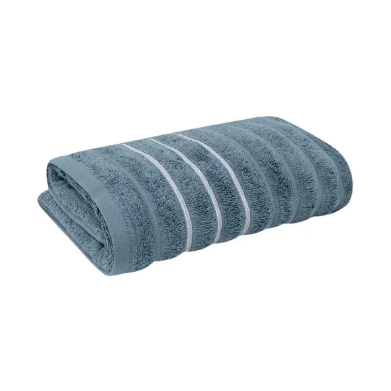 Toalha Rosto Jacquard Wave 50 X 70 Indigo