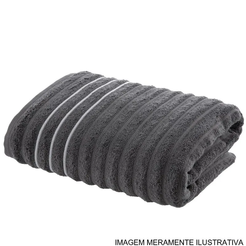 Toalha De Banho Corttex 70x140cm Wave Chumbo (MP)