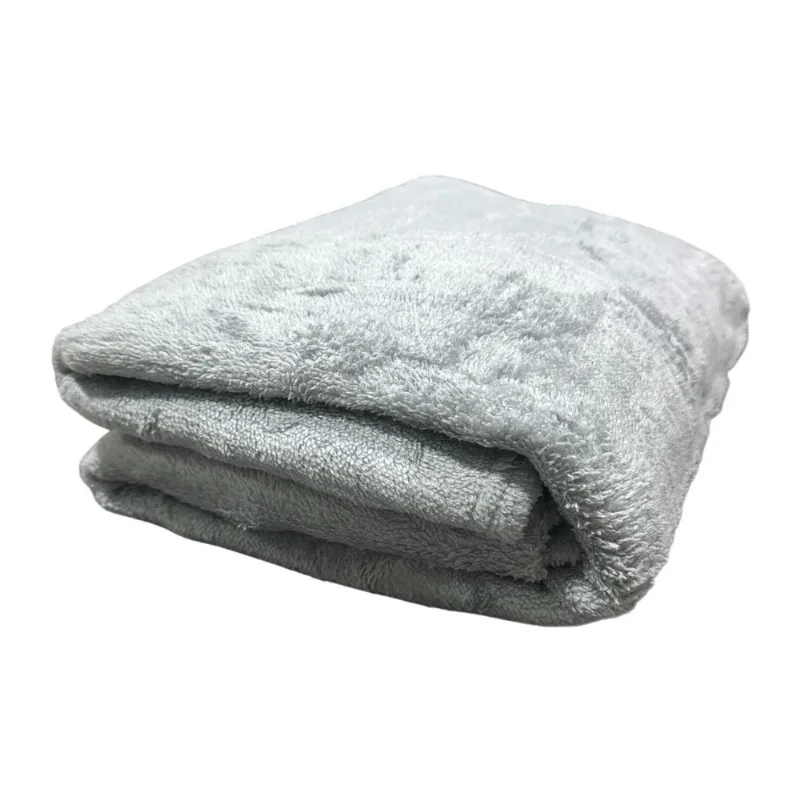 Manta Casal Corttex Celta Lisa 180x200cm Cinza Claro (MP) - Corttex