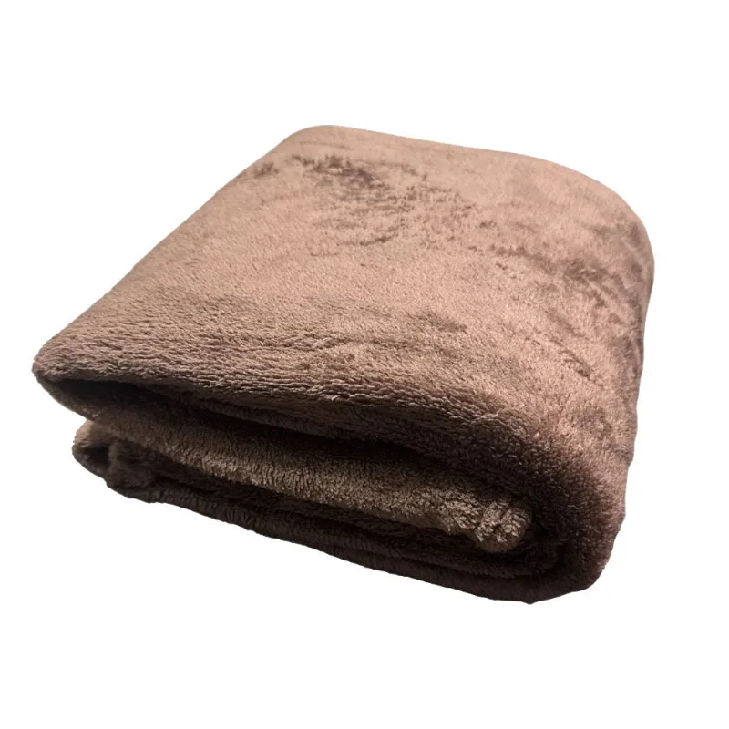 Manta Casal Corttex Celta Lisa 180x200cm Chocolate (MP) - Corttex
