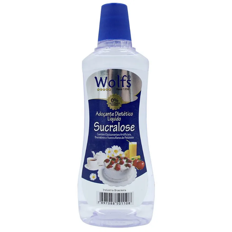 Adoçante Wolfs Sucralose Leve 200ml Pague 100ml