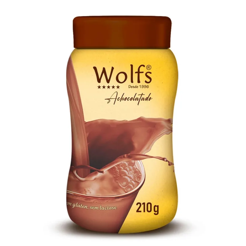Achocolatado Wolfs Sucralose Zero 210g - Não Informado - Mercearia