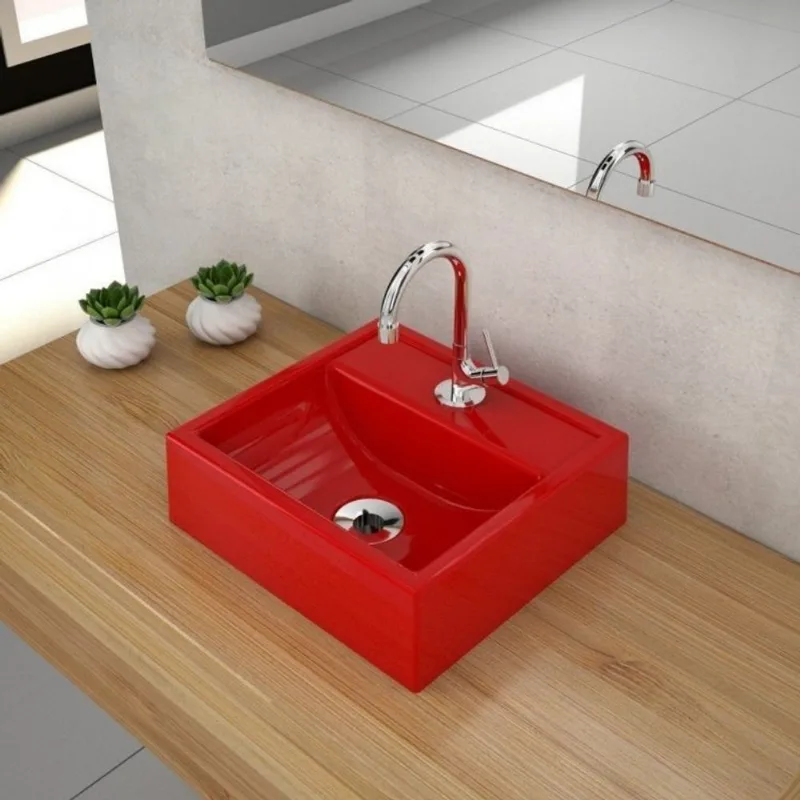 Kit Cuba Q32 com Válvula Metal Compace Vermelho