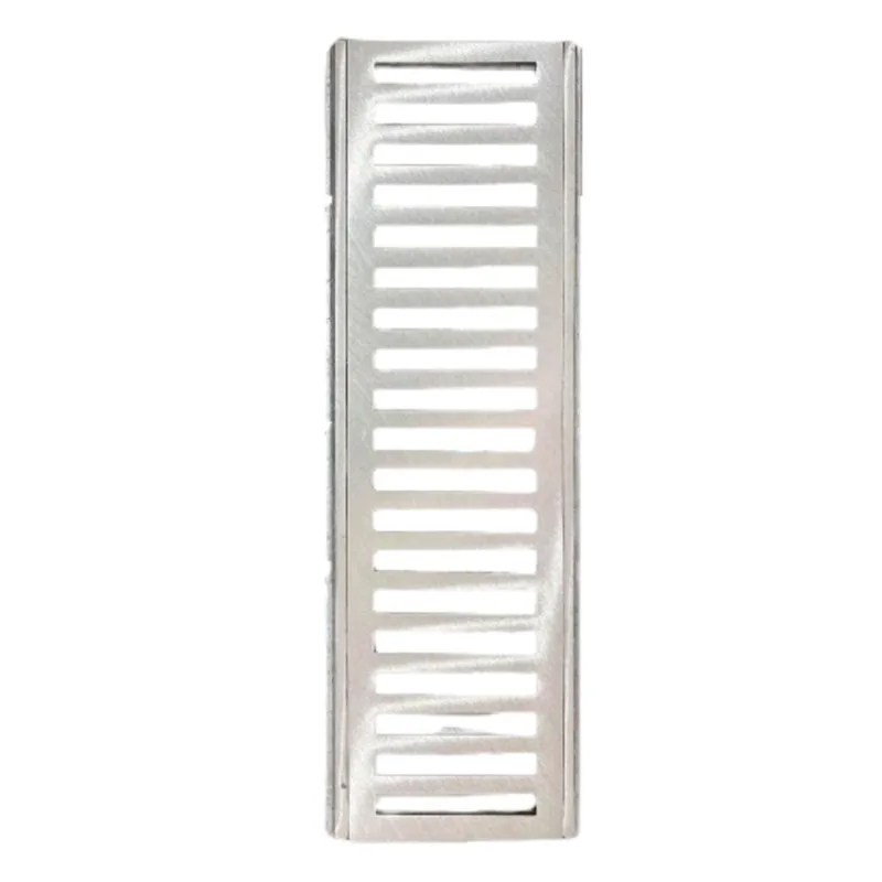 Conjunto Grelha e Porta Grelha Veicular Alumínio 15x50cm LGMais