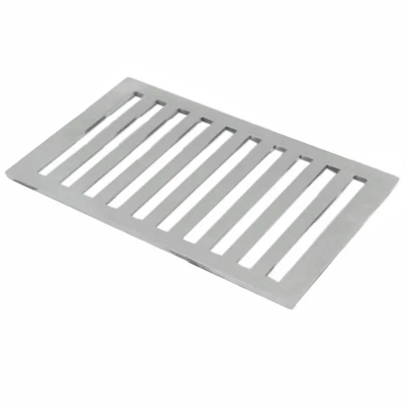 Grelha De Alumínio Reta Polida 18,5x30cm - Gr18,530p - Lgmais - LGMAIS
