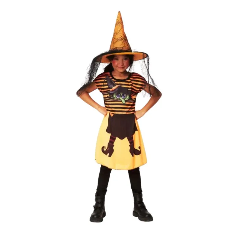 Fantasia Halloween Morgana Infantil G